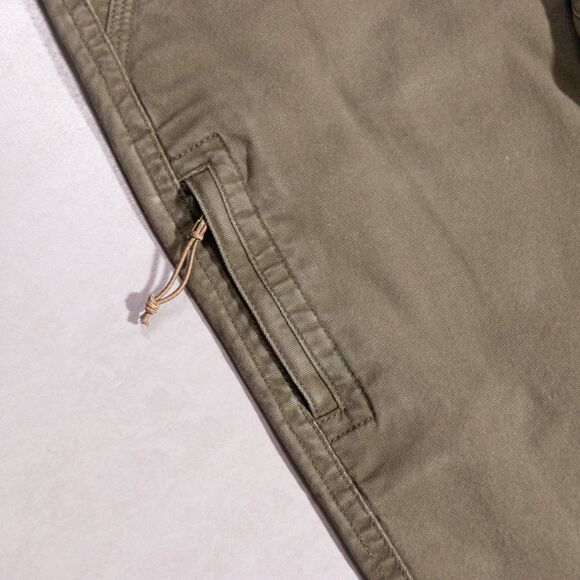 Legendary Outfitters Stretch Canvas Utility Work Pants Green Men's Size 32x32 - Picture 3 of 7